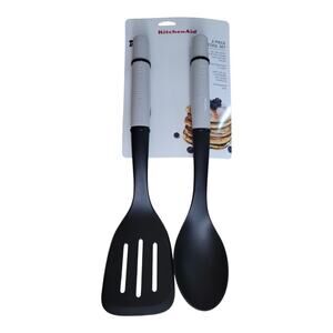NEW KitchenAid Classic Universal Tools in Milkshake [Gray/Cream] (2-Piece Set)